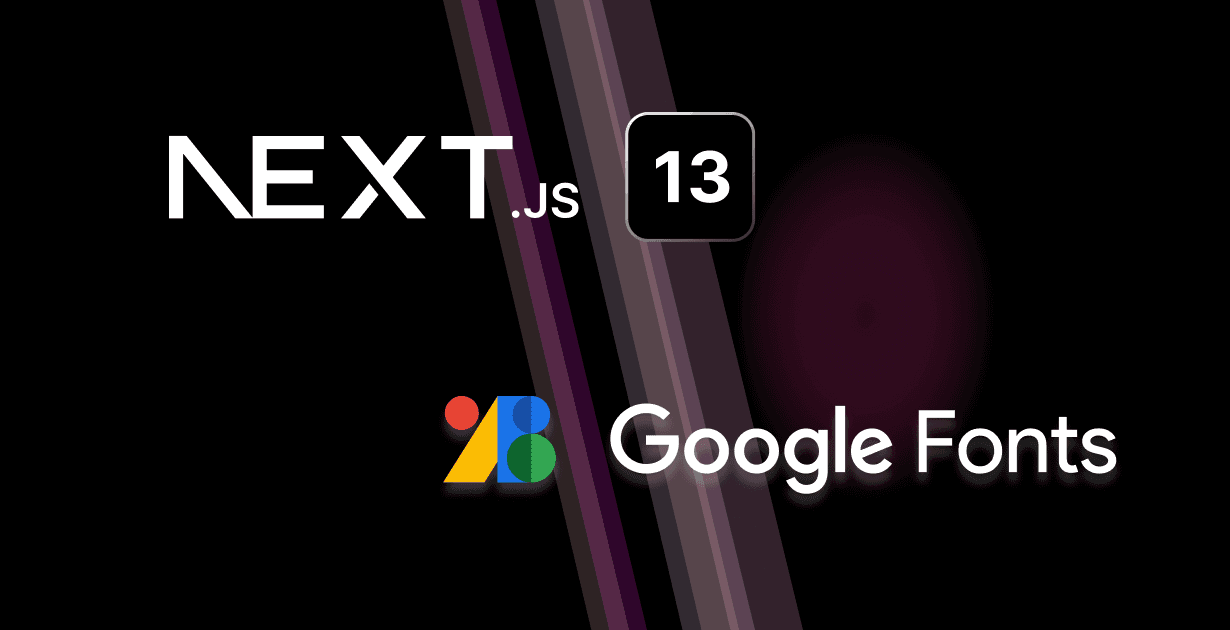 nextjs 13 fonts