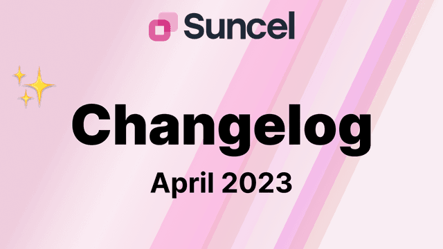 changelog april 2023