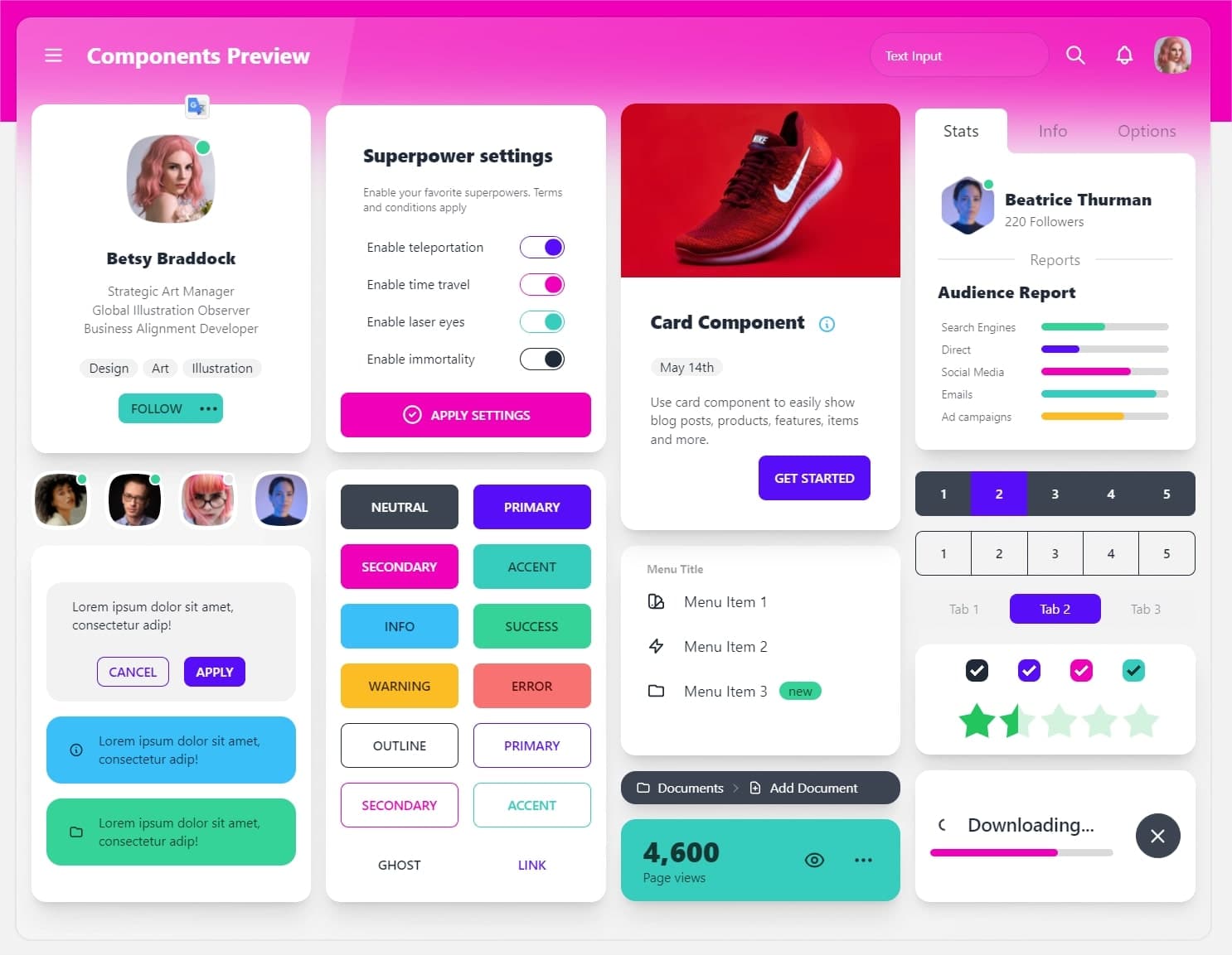🏆 Top 12 Tailwind CSS UI Components and Kits [2024]